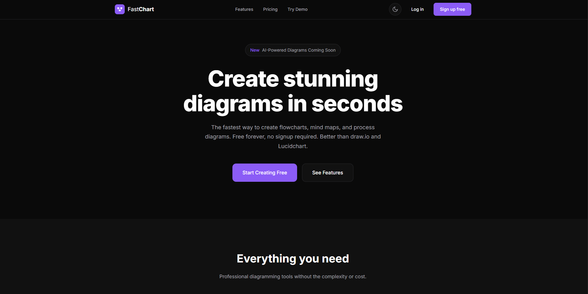 Online Diagramming - onePress.app